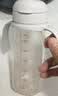 贝亲（Pigeon）自然成长翻盖直饮吸管 大童奶瓶330ml 经典款 18月+  AA278 实拍图
