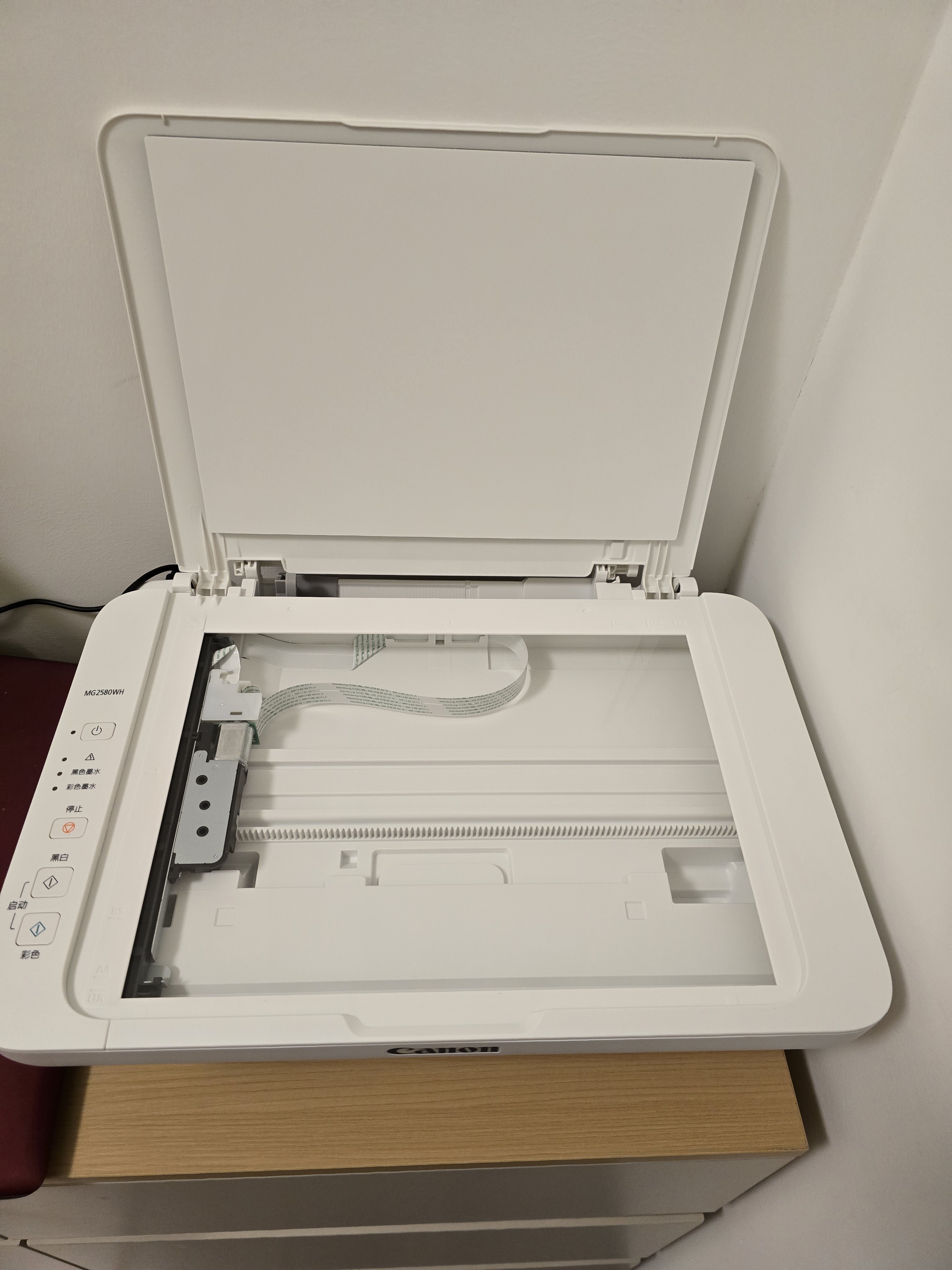 佳能（Canon） MG2580WH打印复印扫描一体机喷墨彩色打印机家用照片学生办公可加墨 套餐二：2580黑彩连喷加墨+黑彩墨水4瓶【推荐】 实拍图