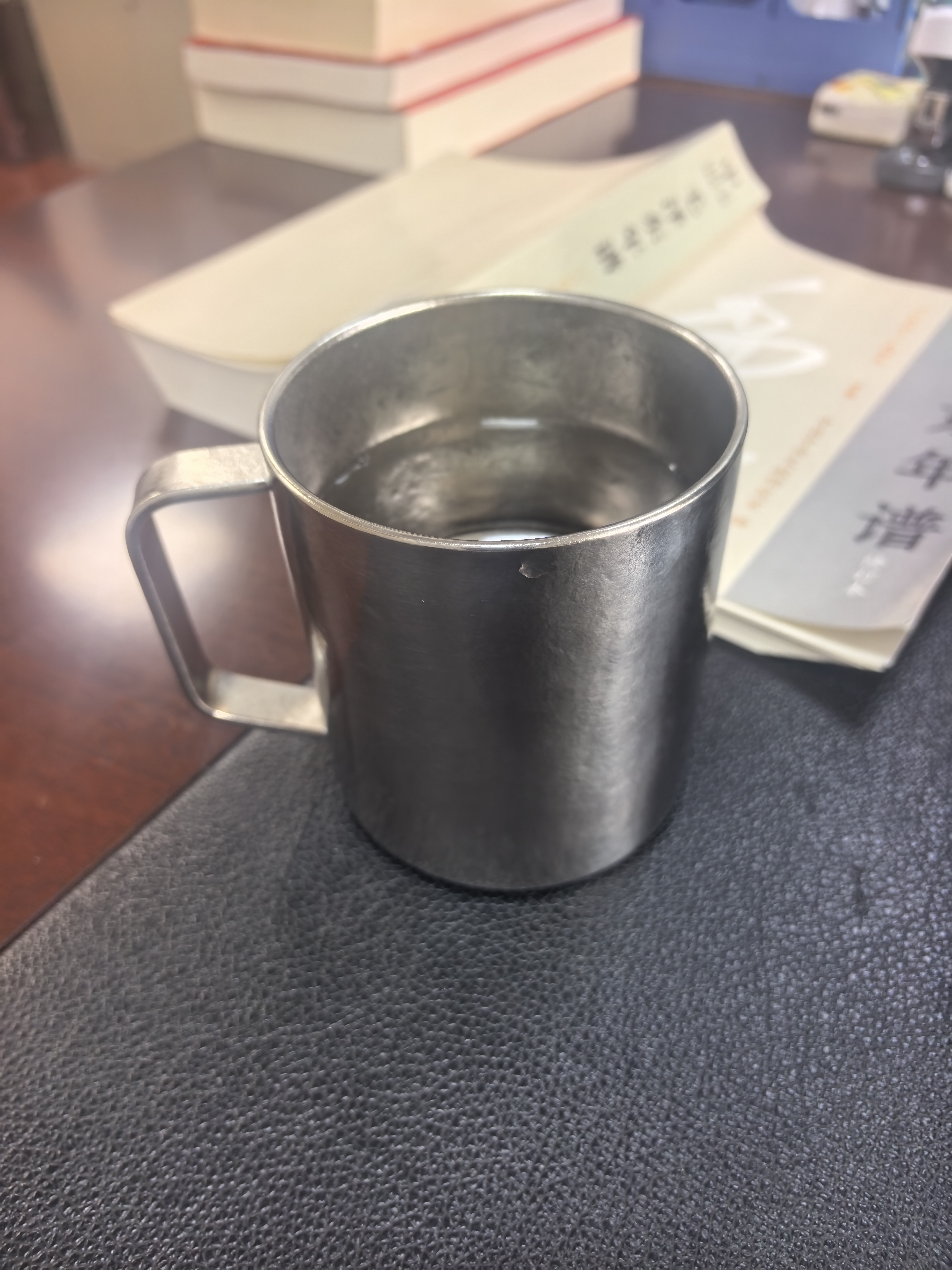 格丽思（GREENIS）纯钛马克杯咖啡杯钛杯水杯办公室高颜值情侣对杯生日礼物 实拍图