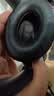 鹏谷适用于bose qc35二代耳罩博士qc45耳机罩原配耳机套小羊皮柔软海绵降噪25通用配件原配皮-黑色 实拍图