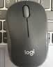 罗技（Logitech）M185鼠标 无线鼠标 办公鼠标 对称鼠标 黑色灰边 带无线2.4G接收器 实拍图