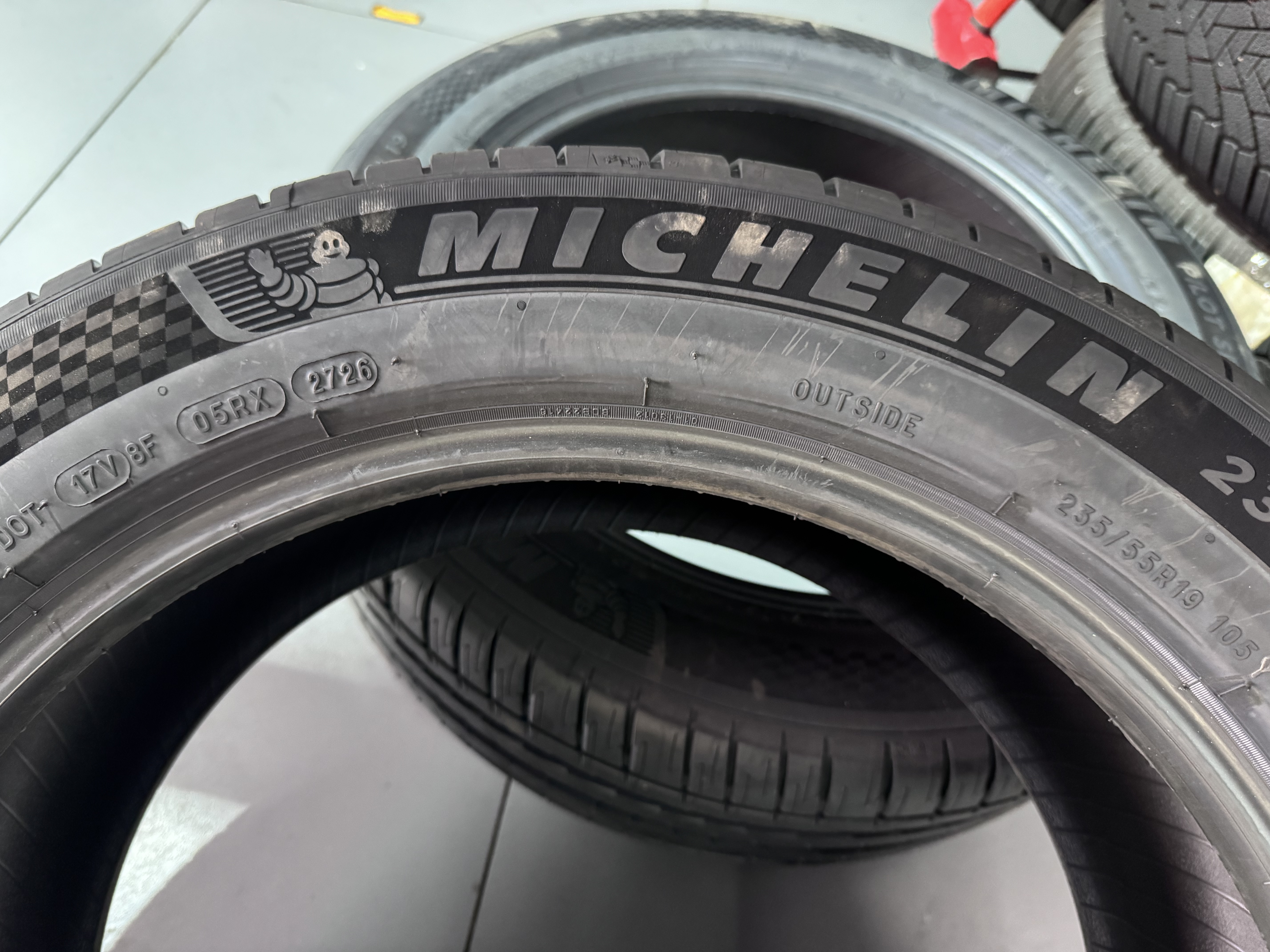 米其林（MICHELIN）汽车轮胎 235/55R19 105Y 竞驰 PILOT SPORT 4 SUV 适配奥迪Q5 实拍图