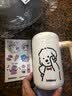 BABLOV花伴森桌面保温杯修狗儿童女士水杯高颜值陶瓷覆膜内胆马克杯子 实拍图
