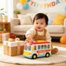 汇乐玩具开心乐园巴士婴幼儿童玩具电动玩具车宝宝汽车生日周岁礼物 实拍图