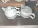 凝雅 汝窑功夫茶具套装开片可养 家用办公简约创意复古陶瓷汝瓷茶壶茶海茶杯品茗杯礼品 凝雅鼎盛壶鼎盛海小碗杯（8头） 实拍图