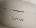 联想（Lenovo）真无线蓝牙耳机 半入耳式耳机 音乐运动游戏耳机蓝牙5.4 超长续航高清音质 EA110月岩白 实拍图
