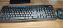 罗技（Logitech）MK275 键鼠套装 无线键鼠套装 办公键鼠套装 全尺寸 商务键鼠套装 带无线2.4G接收器 黑蓝色 实拍图