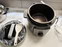 美的（Midea）电压力锅高压锅 高压电饭煲4L家用4-6人 定时免看管易操作 多功能开盖煮火锅煲汤炖煮电饭锅E4809 实拍图