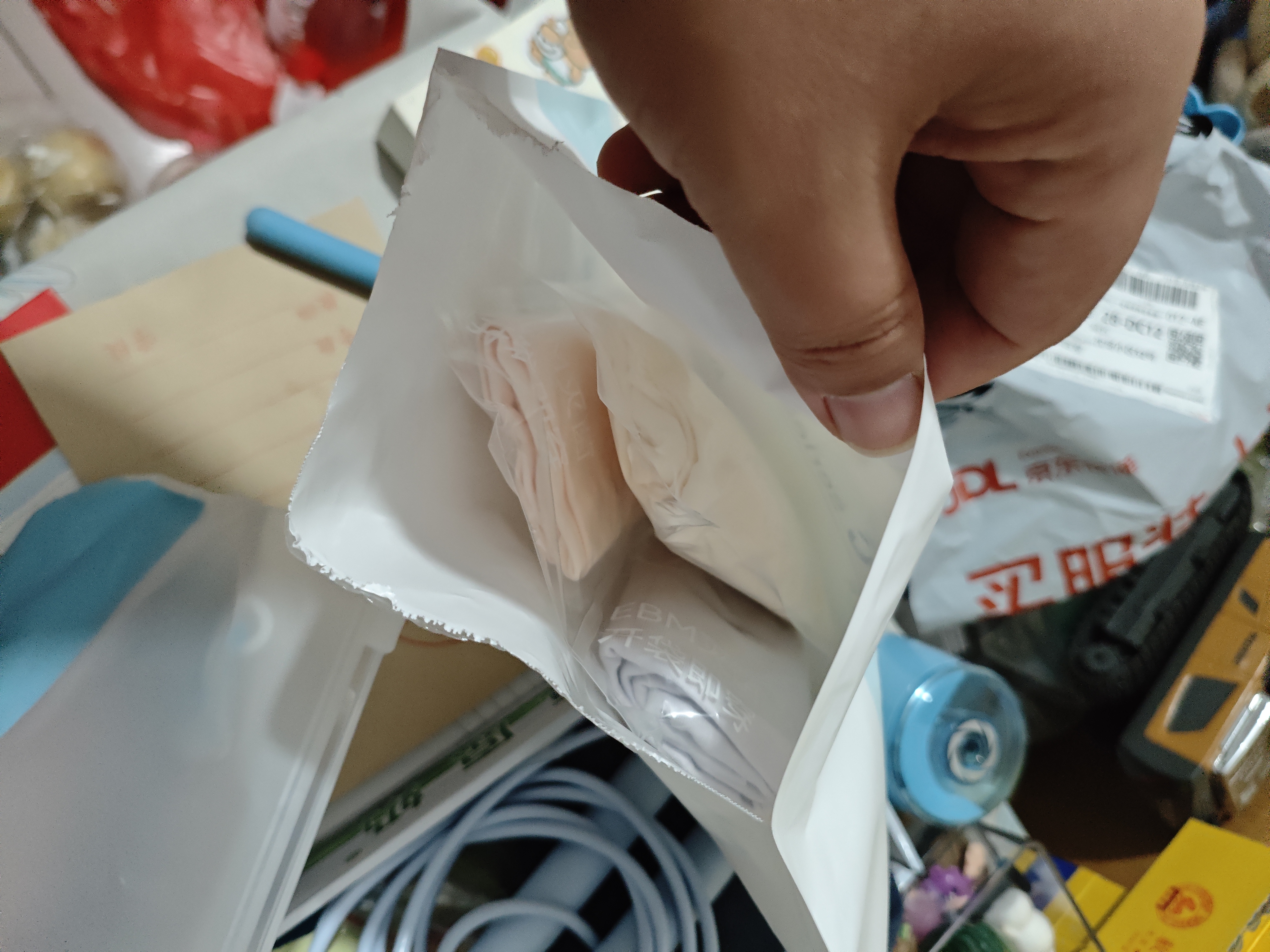 京东京造【独立包装】女士内裤女纯棉山茶花10A抗菌蚕丝养肤裆超薄夏季2XL 实拍图