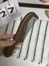 紫韵梳香大号整料黄桃木梳子女士男士养生经络按摩梳细齿赛檀木梳子M-12 实拍图