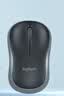 罗技（Logitech）M185鼠标 无线鼠标 办公鼠标 对称鼠标 黑色灰边 带无线2.4G接收器 实拍图