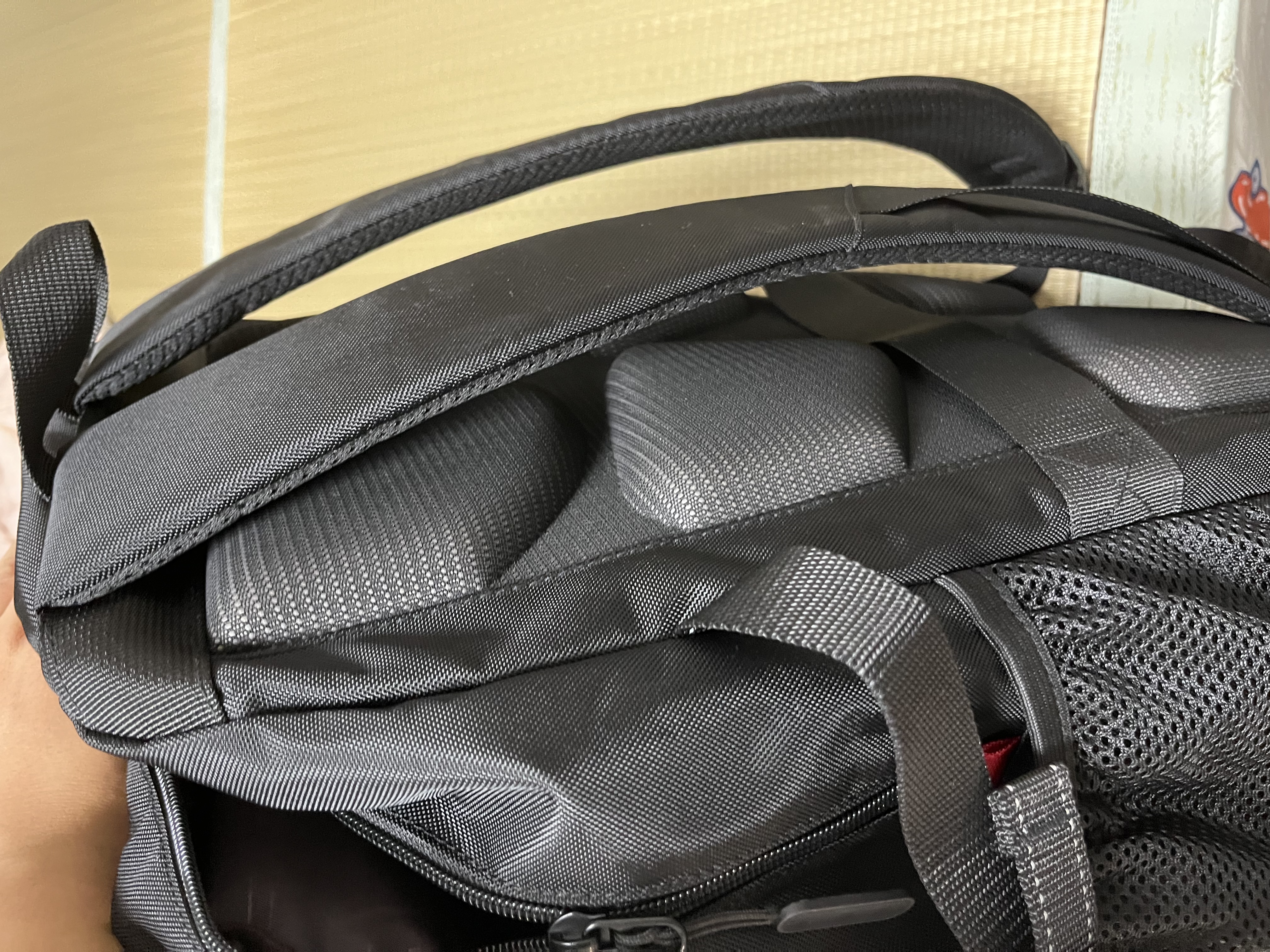 Edison爱迪生高中生书包初中学生护脊大容量反光双肩包旅行背包K050-1G 实拍图