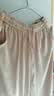 罗蒙抗皱提花真丝阔腿裤断码撤柜桑蚕丝女装夏季新款直筒长裤子 香槟色 100抗皱免打理*专柜品质 3XL 140-160 实拍图