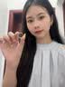 芯奢S999纯银耳钉女士2026新款耳环养耳洞素圈耳圈足银实心高级感耳饰 足银8MM【2只装】 【适合耳骨戴】假一赔十 实拍图
