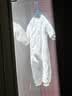 童泰新生婴儿衣服连体衣秋冬加厚夹棉初生宝宝蝴蝶衣爬服 蓝色 66cm 实拍图