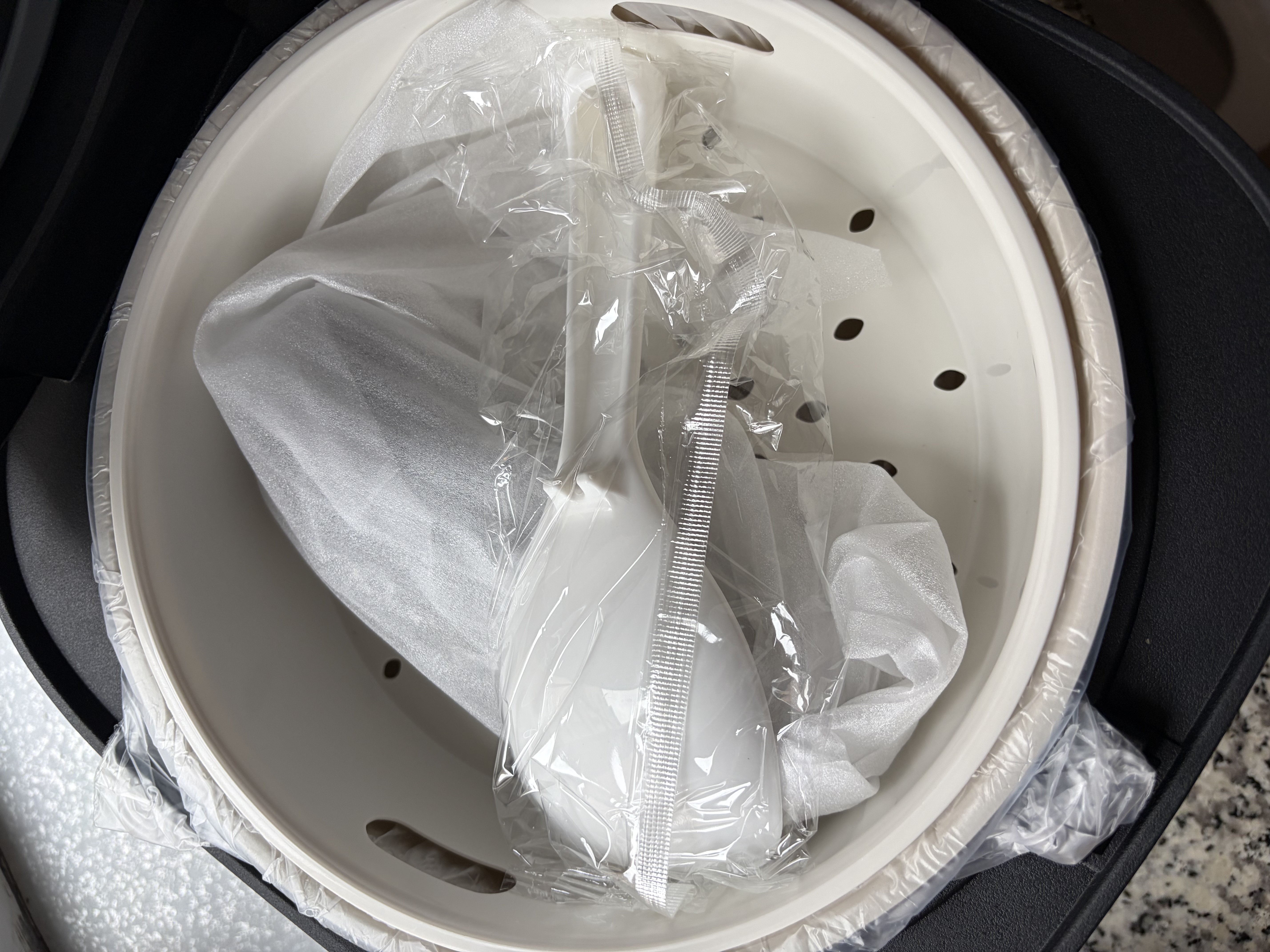 美的（Midea）升级款电饭煲4L电饭锅抗菌有钛青瓷内胆特色卤炖一键柴火饭多功能微压家用3-4人智能预约MB-4E86 实拍图