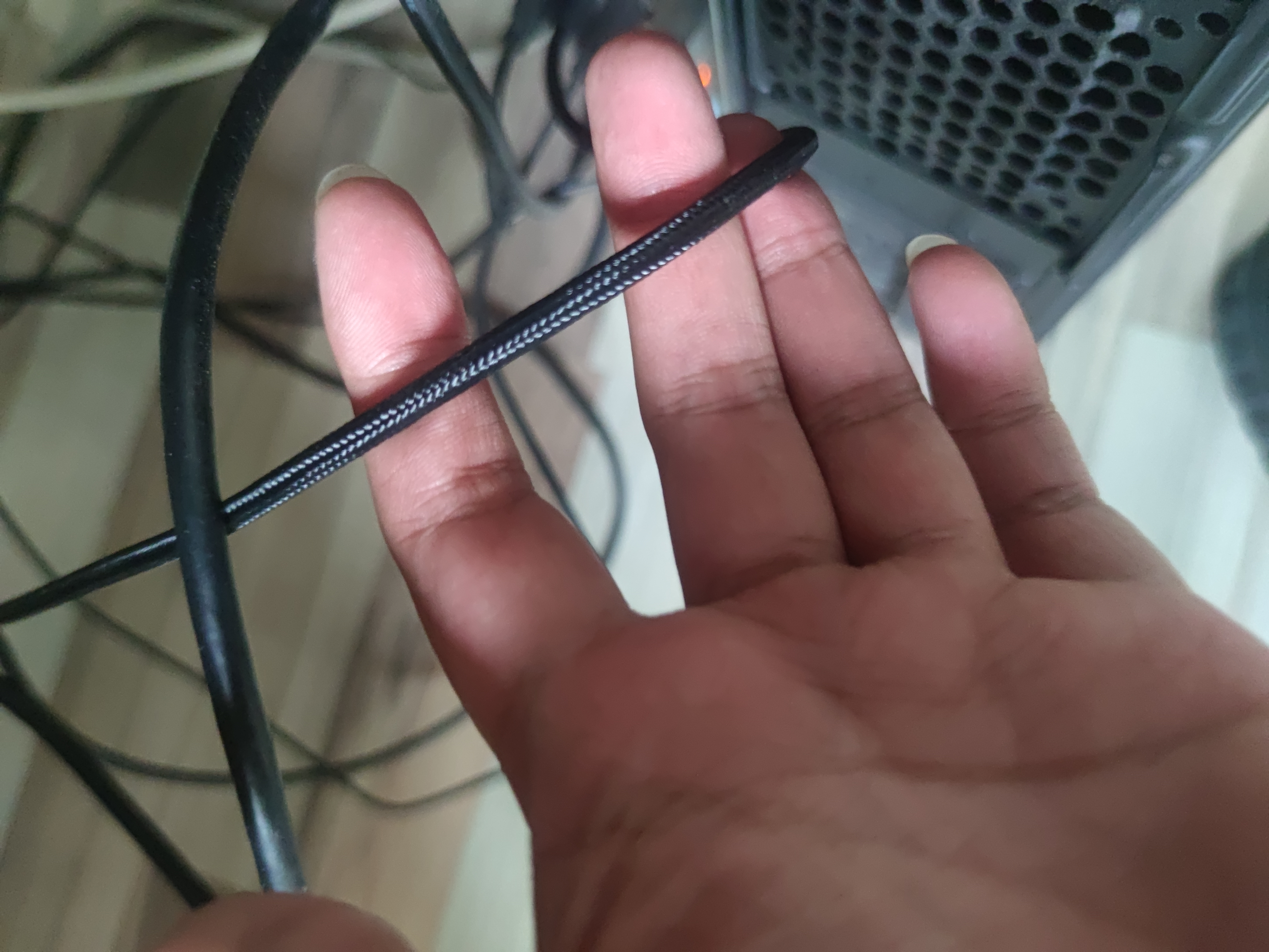 毕亚兹 打印机数据线 5米带磁环 USB2.0AM/BM方口接头高速打印线 通用惠普HP佳能爱普生打印机连接线  实拍图