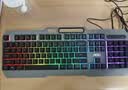AOC KM410真机械手感键盘鼠标套装 有线104键键鼠套装键盘电竞游戏专用办公电脑通用 黑色混光 实拍图