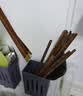 京东京造 筷子 家用餐具无漆无蜡鸡翅木【铜管件顶福】10双礼盒装 实拍图