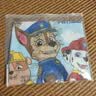 汪汪队立大功（PAW PATROL）儿童罩衣防水画画衣围裙吃饭围兜长袖幼儿园反穿衣1713蓝色S 实拍图