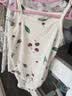 欢喜小熊婴儿包屁衣夏季女宝宝吊带薄款衣服新生儿公主碎花三角哈衣爬服 实拍图