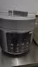 美的（Midea）0涂层高压锁鲜蒸电压力锅6L大容量电饭煲多功能一体电饭锅家用6-8人智能预约开盖火锅MY-E6010G 实拍图