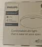 飞利浦（PHILIPS）全光谱LED三防吸顶灯超薄天花灯IP40防潮防尘防蚊防虫简约节能天花照明灯阳台卧室灯12W暖白光4000K尺寸220mm 实拍图