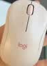 罗技（Logitech）M221轻音鼠标 无线鼠标 办公鼠标 对称鼠标 带无线微型接收器 茱萸粉 实拍图