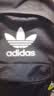 adidas休闲日常通勤运动双肩背包学生书包开学男女阿迪达斯三叶草   黑色/白   NS(均码) 实拍图