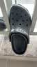 卡骆驰（crocs）经典Clog男女洞洞鞋一脚蹬沙滩鞋 黑色  37  实拍图