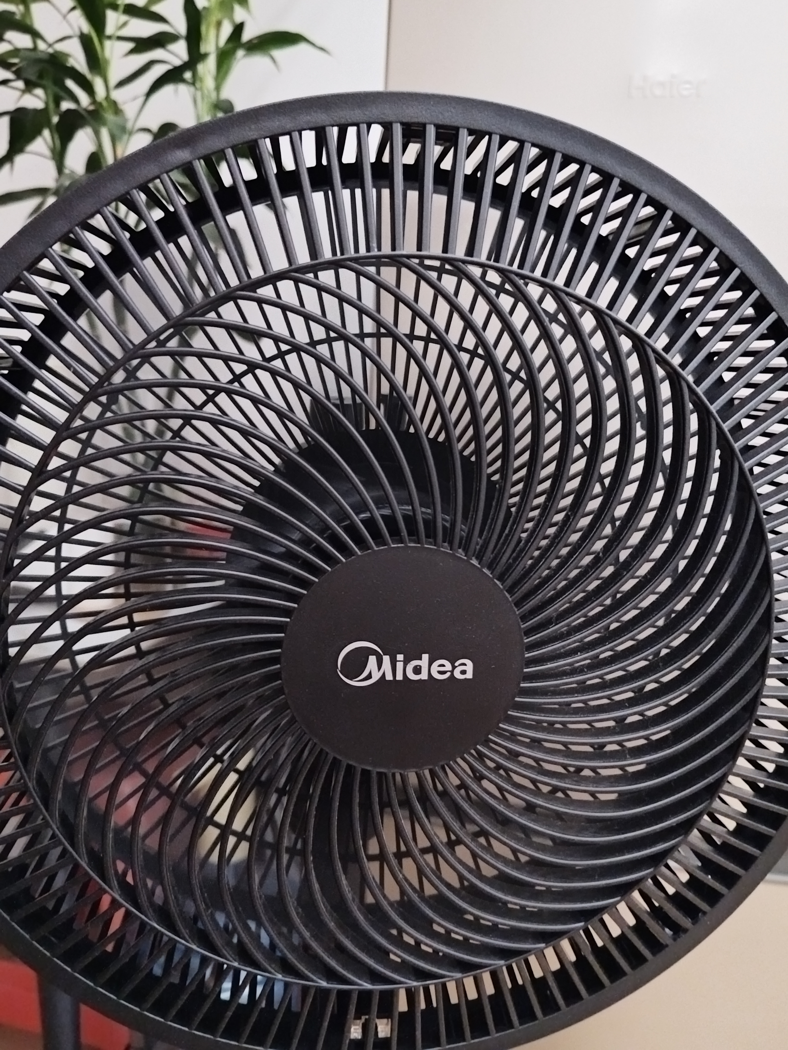 美的（Midea）【超级单品】七叶轻音立式电风扇家用柔风落地扇台式桌面小型风扇大风量节能摇头宿舍电扇 SAF30AB 实拍图