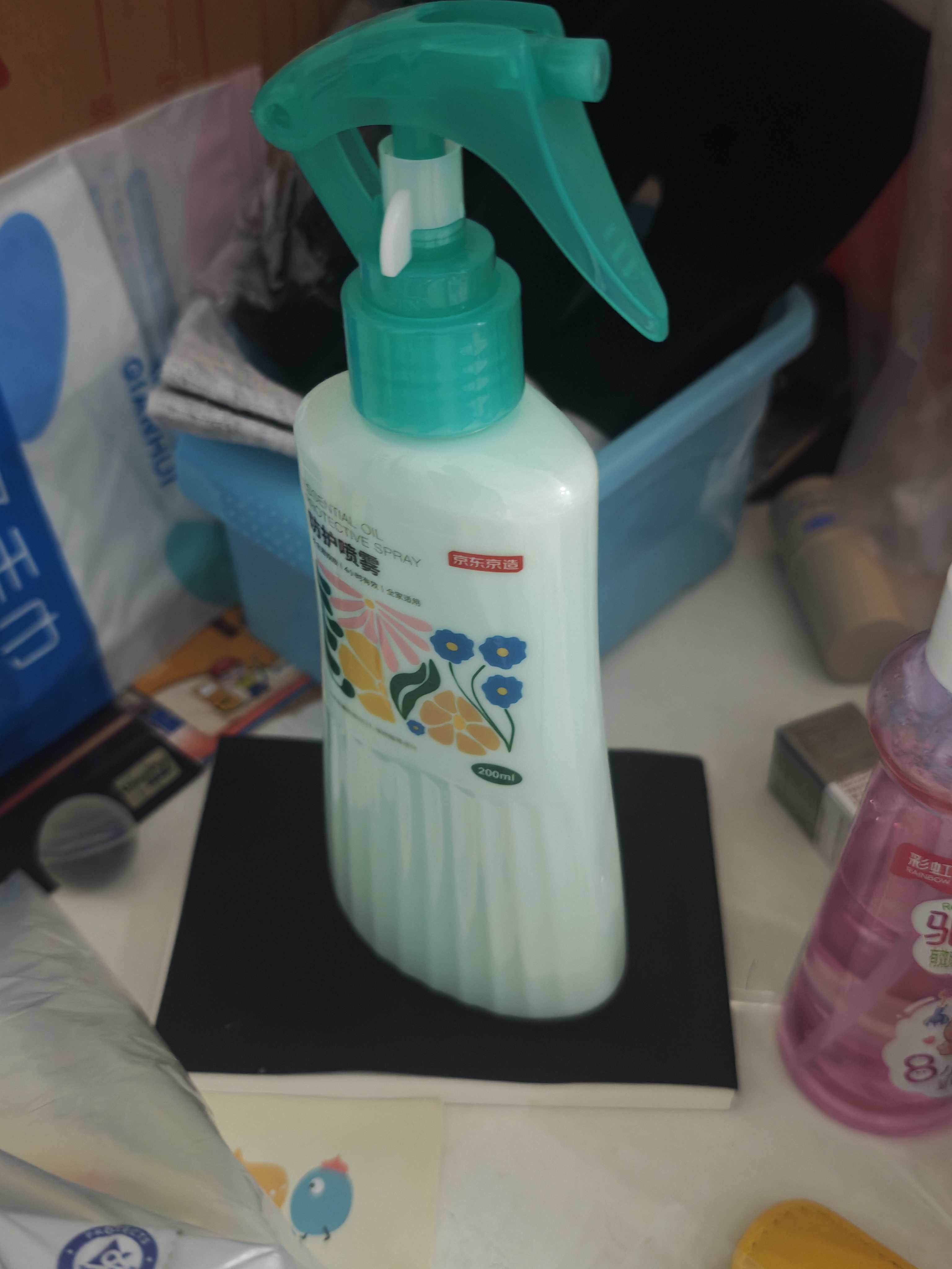 京东京造天然植物配方蚊子叮咬防护喷雾200ml 婴儿儿童蚊虫长效花露水 实拍图