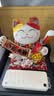 吉猫堂招财猫摆件开业大号店铺前台自动摇手客厅乔迁新居礼品电动发财猫 【八方来财】28*20*24店长推荐 【礼盒+坐垫+围脖】电池插电两用 实拍图
