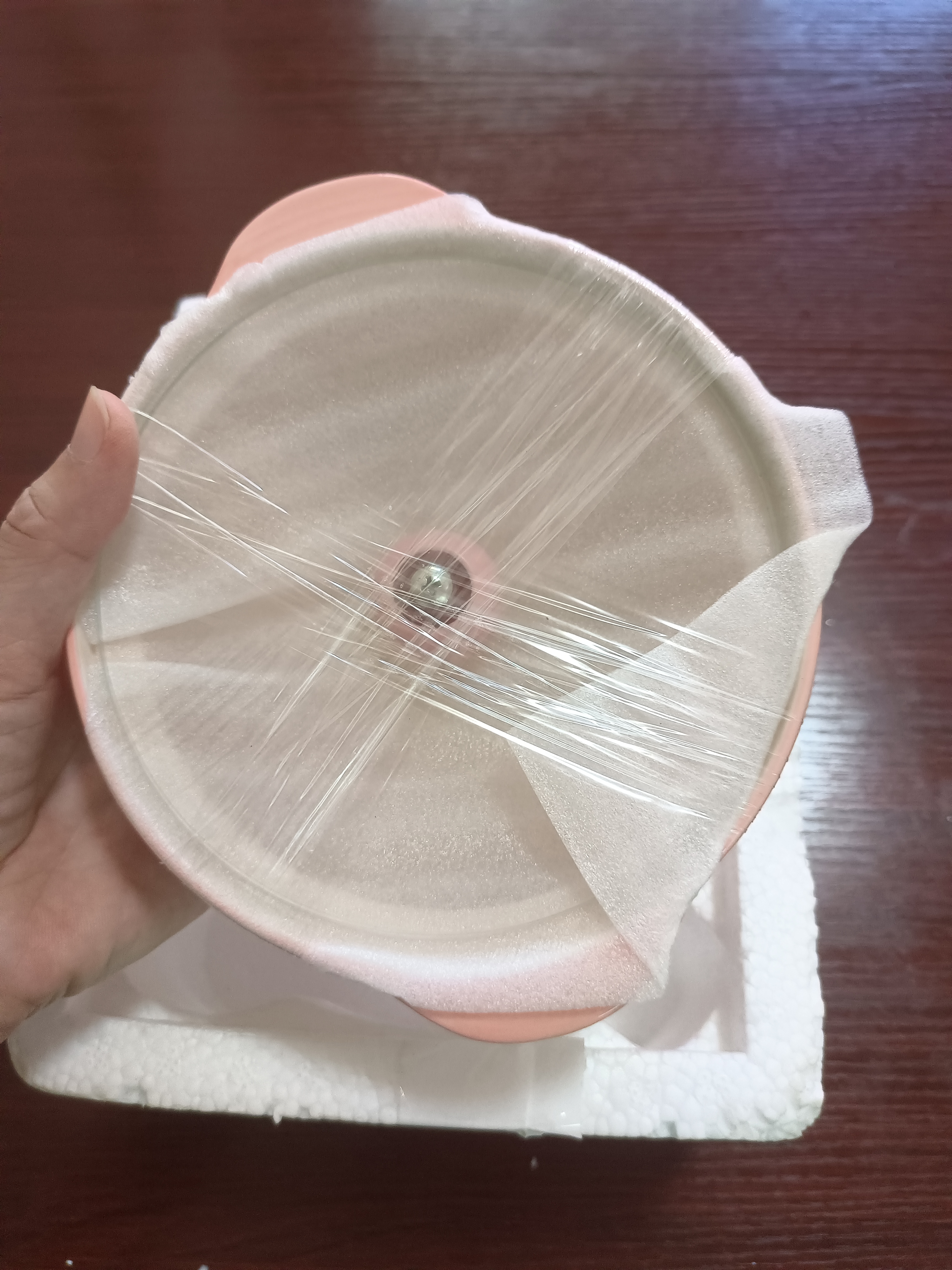 【东东农场专供】粉色蝴蝶结大号陶瓷泡面带盖釉下彩粉碗面碗餐具 【粉色】 蝴蝶结-泡面碗 泡面碗+盖 【二件套】 实拍图