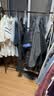 全品屋衣架落地立式衣帽架挂衣架卧室专用晾衣架挂衣服置物架客厅阳台 曜石黑【单层100】 实拍图