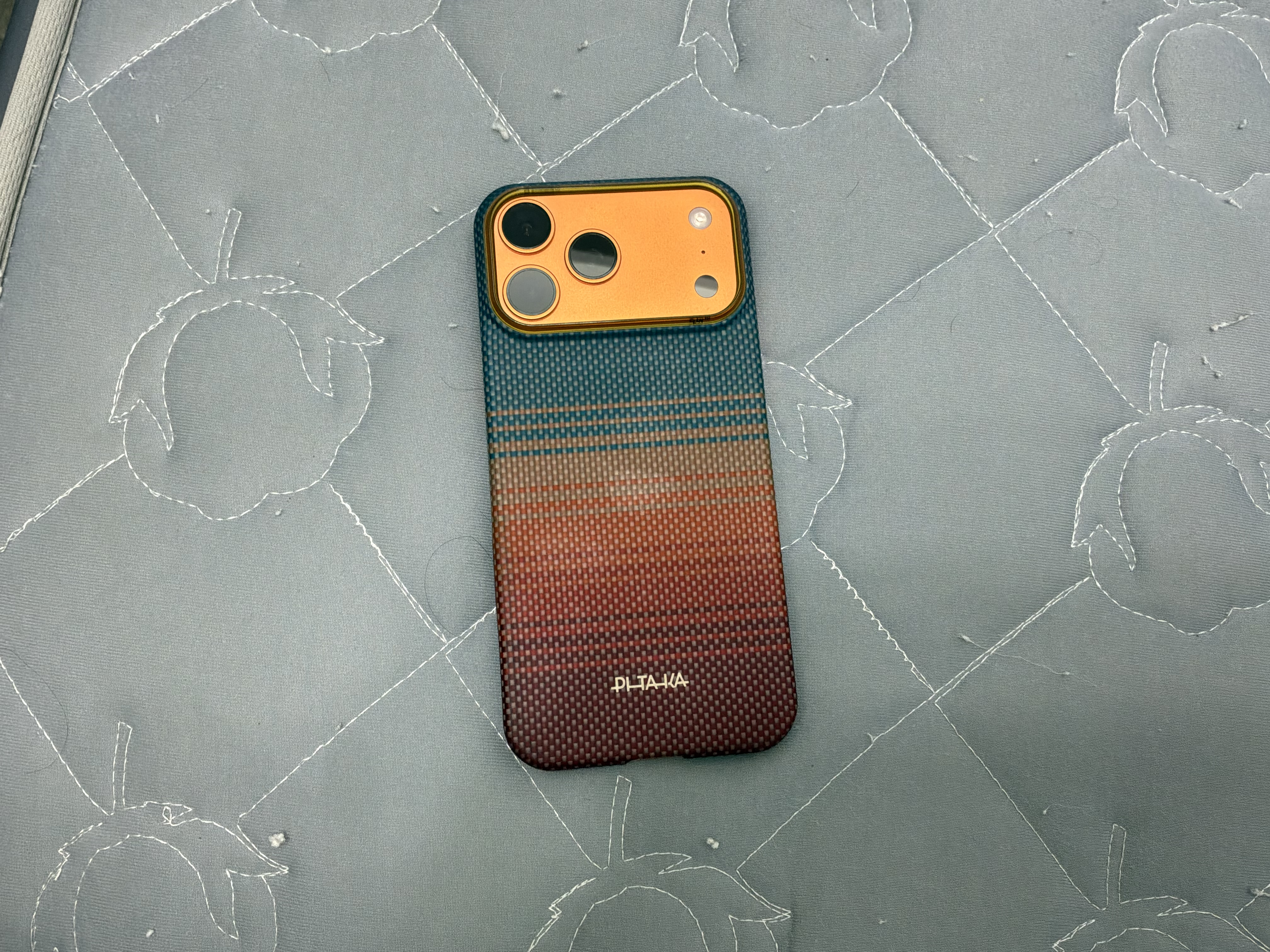 PITAKA适用苹果iPhone17ProMax手机壳相机按键全包日落三周年磁吸凯夫拉轻薄高级感保护套 加州旧梦1号 实拍图
