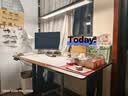 惠寻京东自有品牌实木电动升降桌电脑桌家用电竞桌书桌办公可升降桌子 单电机实木胡桃色 140*70【免费送装】 实拍图