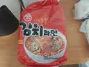 不倒翁韩国进口 辣白菜泡菜拉面120g*5袋 韩式拉面方便速食泡面 袋煮面 实拍图