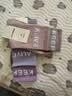 杜威克瑜伽袜子专业防滑舞蹈普拉提中长筒运动袜假两件款2双装黑+紫 实拍图