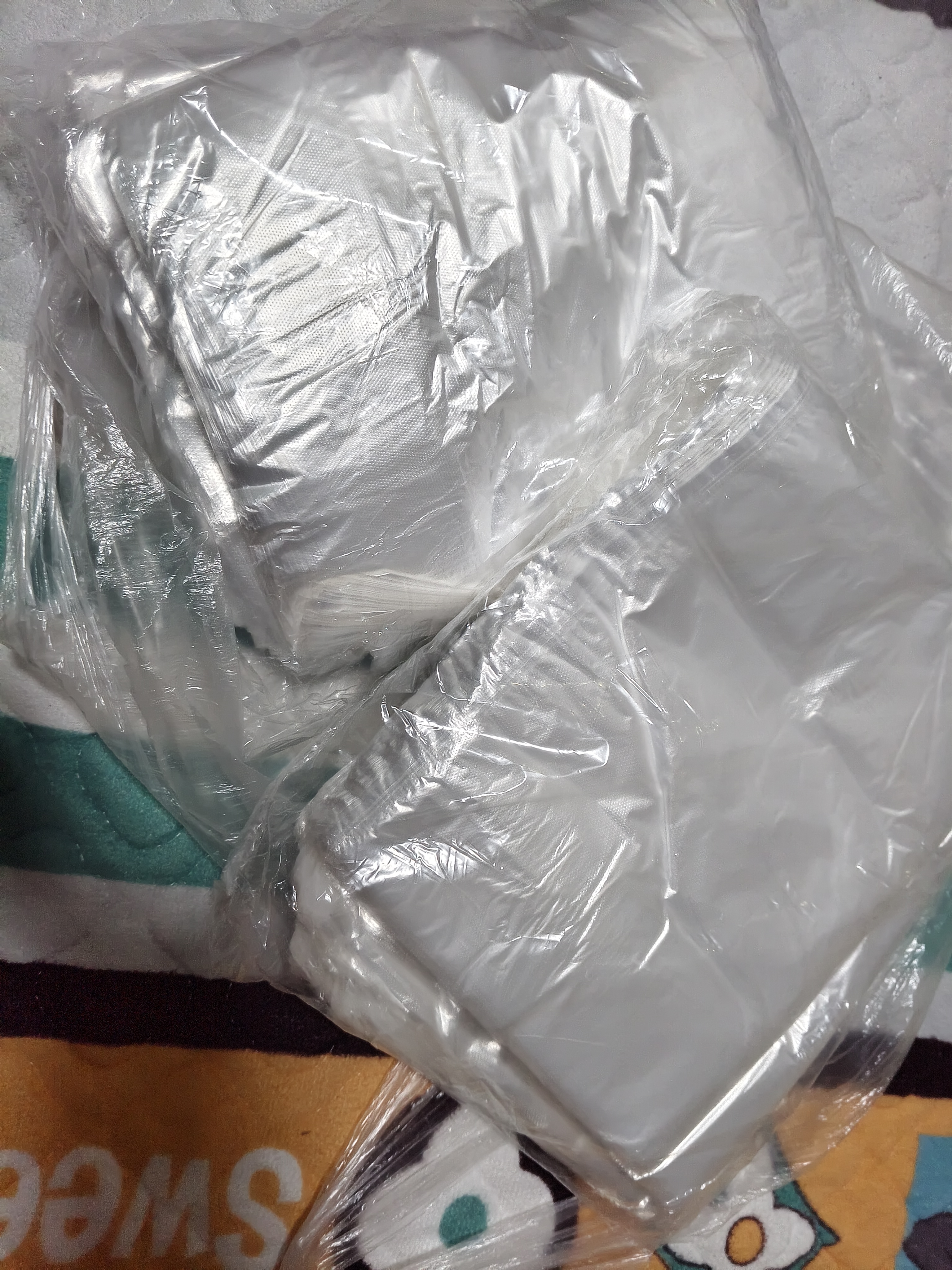 ubag食品级塑料袋一次性外卖打包方便袋大小号手提背心熟食早餐透明袋 标准款20*31 1000个【更划算】 实拍图