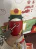 babycare儿童保温杯水壶吸管杯大宝宝学饮杯不锈钢三合一上学600ml 实拍图