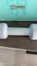 Keep哑铃女男健身家用彩色浸塑环保手铃亚铃全身塑形水蓝2kg*2 实拍图