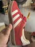 阿迪达斯（adidas）（adidas）三叶草男女鞋GAZELLE INDOOR低帮休闲鞋IF1808红白38.5 实拍图