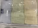 子初 婴儿洗脸巾毛巾口水巾方巾 宝宝泡泡纯棉纱方巾6条装 30*30cm 实拍图