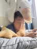 熊猫熊大白鹅玩偶抱枕陪睡觉长条毛绒玩具布娃娃公仔女孩男生日礼物女生 实拍图