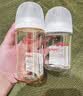 贝亲（Pigeon）新生儿 防胀气宽口径玻璃奶瓶160ml SS号奶嘴 0个月+ AA260 实拍图