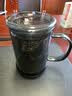 雅集墨竹杯高颜值加厚泡茶杯茶水分离烟灰玻璃杯子500ml 实拍图
