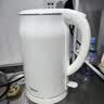 美的（Midea）电热水壶烧水壶钛材质2200W速沸恒温水壶彩钢外壳调奶器自动断电2L大容量2026新款MK-SH20M127-T 实拍图