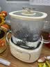 九阳（Joyoung）净萃养生壶迷你家用全玻璃煮茶器 轻音炖煮 1L办公室0金属0胶水恒温冲奶烧水壶 WY103 实拍图