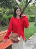 15MINS包包女2026新款斜跨小包单肩包高级感休闲仿麂皮女包生日礼物送 实拍图